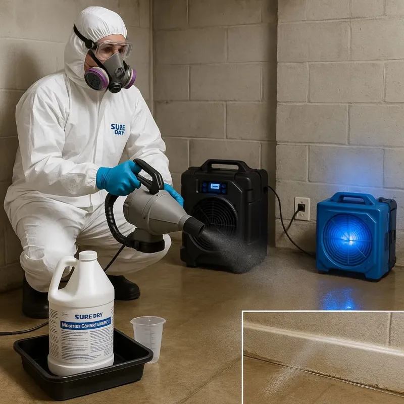 Sanitization and Odor Removal process in Saint John, MO