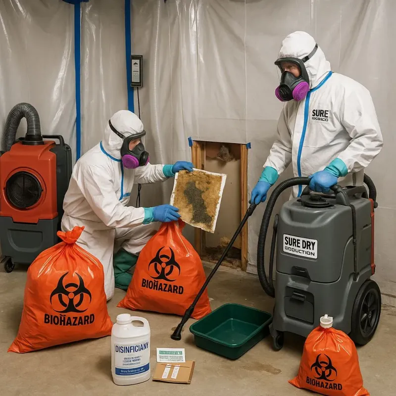 Contaminated Water Handling Protocols process in Saint John, MO