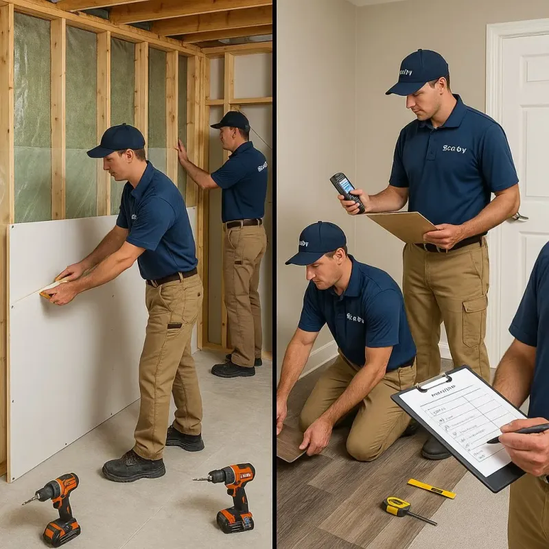 Repairs and Reconstruction process in Saint John, MO